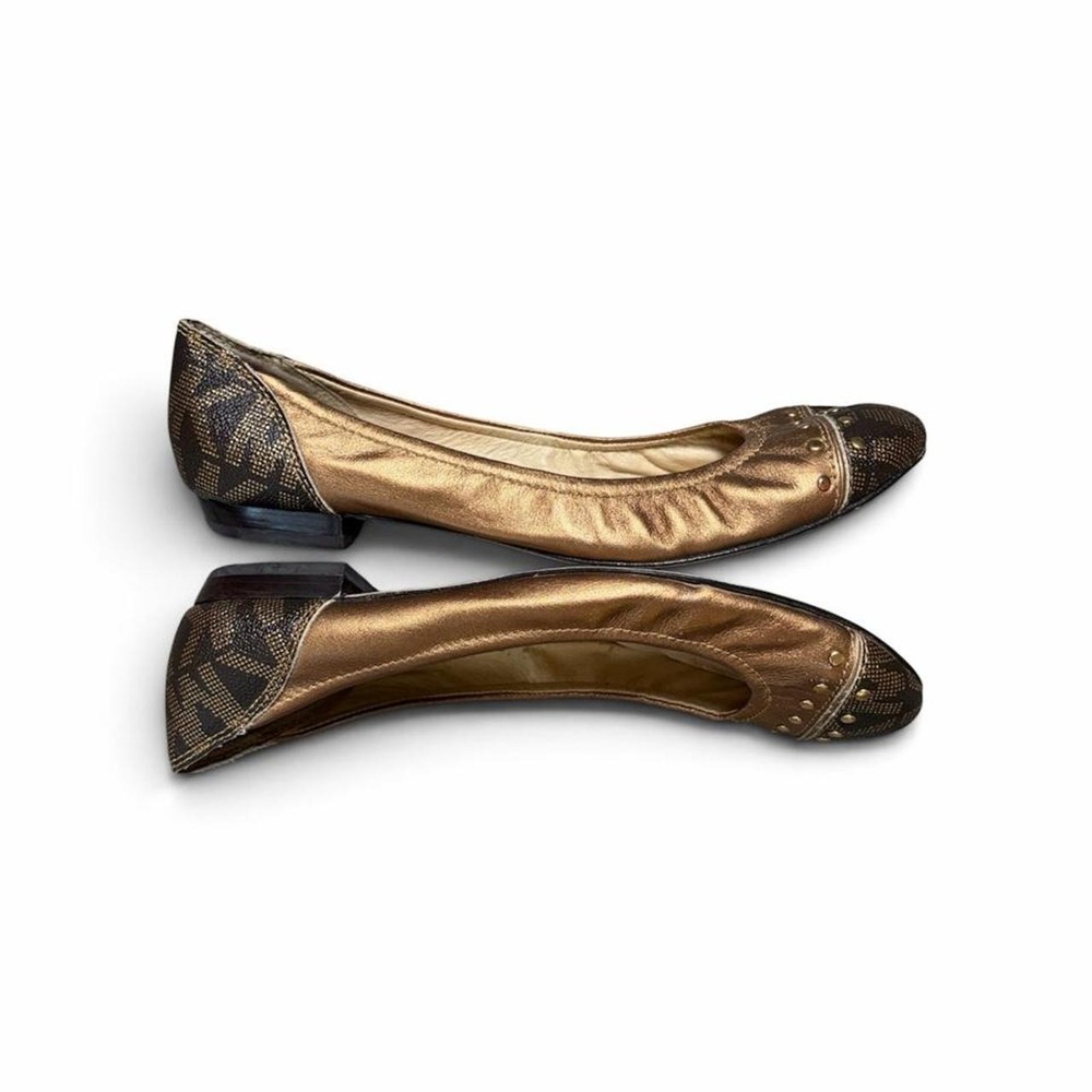Michael Kors Logo Ballet Flats